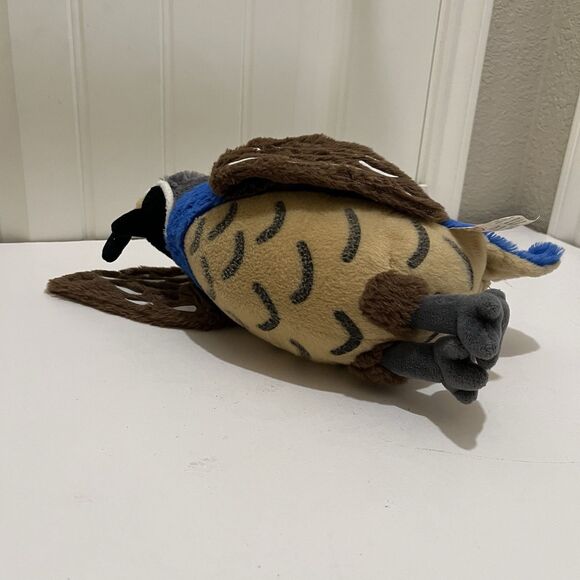 ADORE Plush Co Standing Upland the Quail Stuffed Animal Plush Toy 12" Blue Brown - Picture 8 of 9